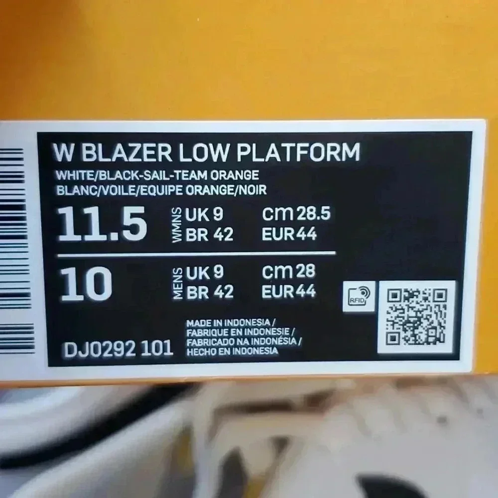 Nike Blazer Low Platform 11.5